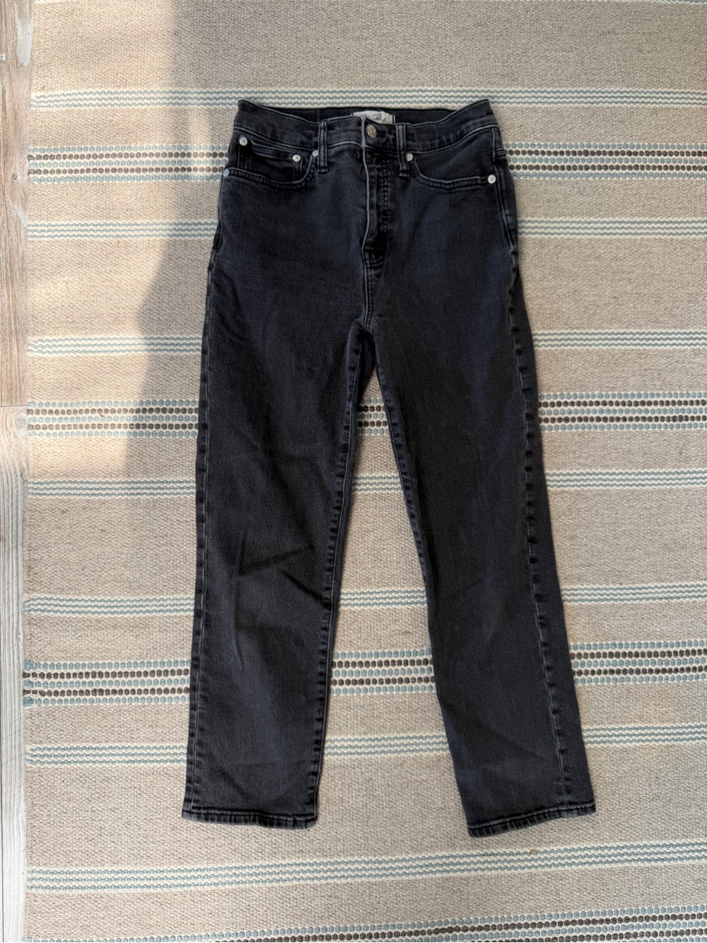 Madewell Classic Straight Jeans Lunar Wash - size 26